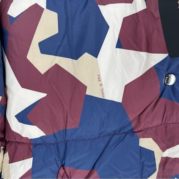 Rag & Bone Joelle Print Puffer Coat - Picture 6 of 10